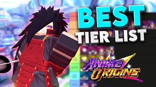 The *BEST* Tier List + Starter Teams + Tips In Anime Origins...