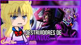 Sailor Moon React Ao Rap Da Kaguya Bills E Galactus  Destruidor De Mundos 7 Minutoz gacha Club