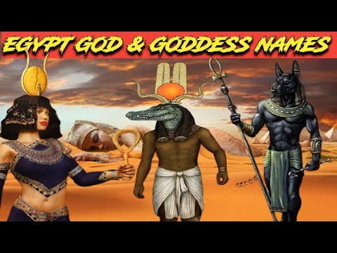 शीर्ष 20 मिस्र के भगवान और देवी का नाम