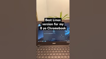 The best Linux version for my 8 year old Chromebook #tech #pc #techtok #chromebook #linux #yaptech