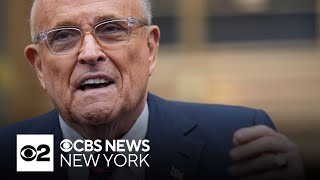 Rudy Giuliani's son gives update on his father's health