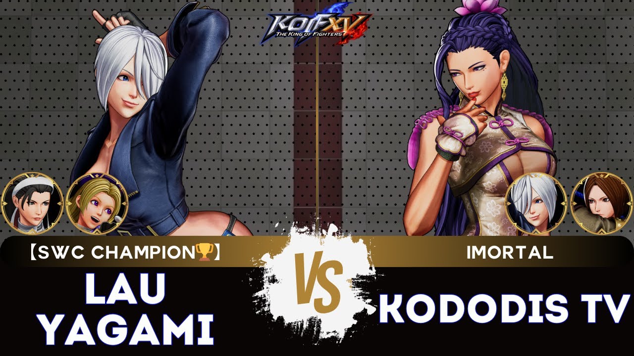 KOF XV ▰ LAUYAGAMI (Ángel/Hinako/Chizuru)🆚 KODODIS TV (Ángel/Luong/Whip)🎞️Replay Match - 12/25