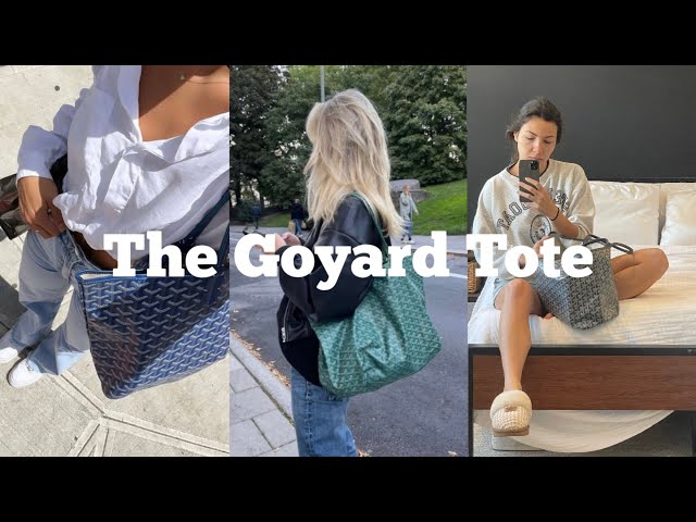 GOYARD ST. LOUIS TOTE PM  unboxing, first impressions, mod shots, distance  sale experience 