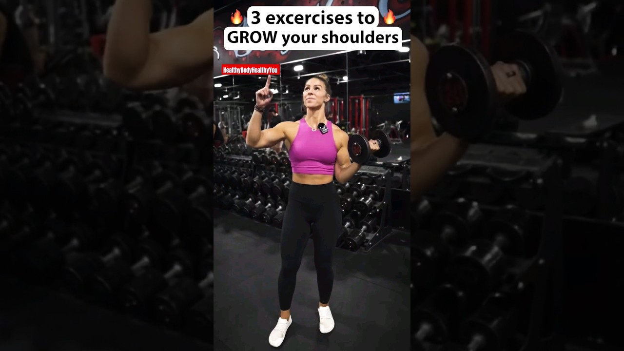 Best Fitness Tips💪| 3 Effective Workout Tips To Grow Your Shoulders👌| 