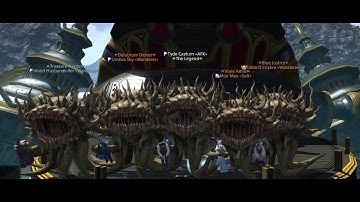 Final Fantasy XIV - A8S Jwave Skip - Blue Mage Kill Patch 5.55 (lvl 70 spells)