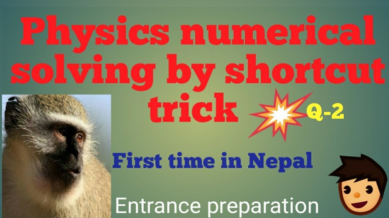 Solving physics numerical by shortcut