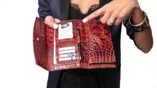 brahmin checkbook holder