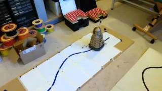 Dalek Pi with line-following upgrade
