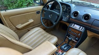 1983 Mercedes-Benz 300D Turbodiesel Lapis Blue/Palomino MB Tex 47k miles drive video 5/28/24