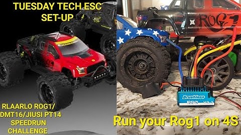 RLAARLO ROG1|MT16 |JIUSI PT14| 4S ESC & TECH FOR @LESwilliams1974