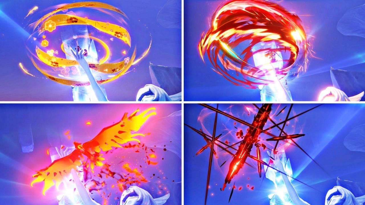 Анимация всех персонажей Elemental Burst Version 1.0 - 6.1 [Genshin Impact]