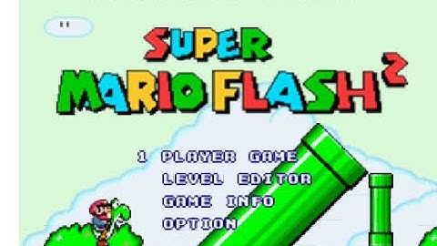 Mario Editor: Super Mario Flash 2 Level 1 Recreation