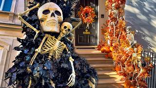 London Halloween Autumn Walk 2026 🍁🎃 Kensington - Kynance Mews to Kyoto Garden | 4K HDR
