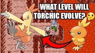 How to Evolve Torchic to Combusken on Pokemon Ruby/Sapphire/Emerald
