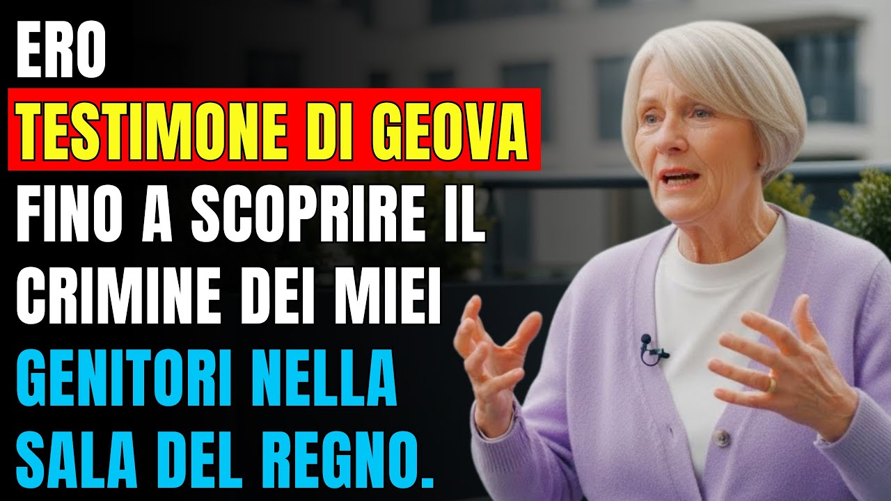 STORIA VERA: ero TESTIMONE DI GEOVA fino a rivelare il CRIMINE dei miei genitori nella sala.