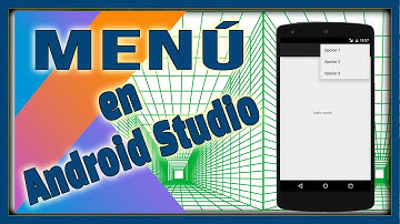 👉Como HACER UN MENÚ en Android Studio || Kotlin