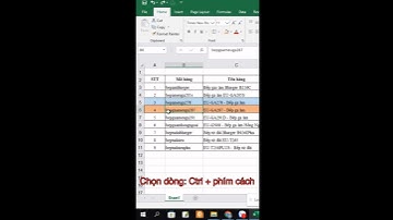 Biết sớm đỡ khổ, cách chèn thêm dòng trong excel siêu nhanh | Nguyễn Thị Hường Shorts