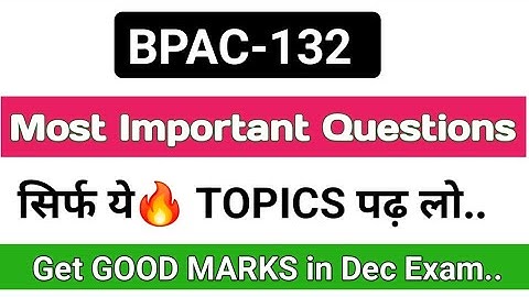 BPAC-132 | Administrative Thinkers | Important Questions With Answers bpac132 |#bpac132
