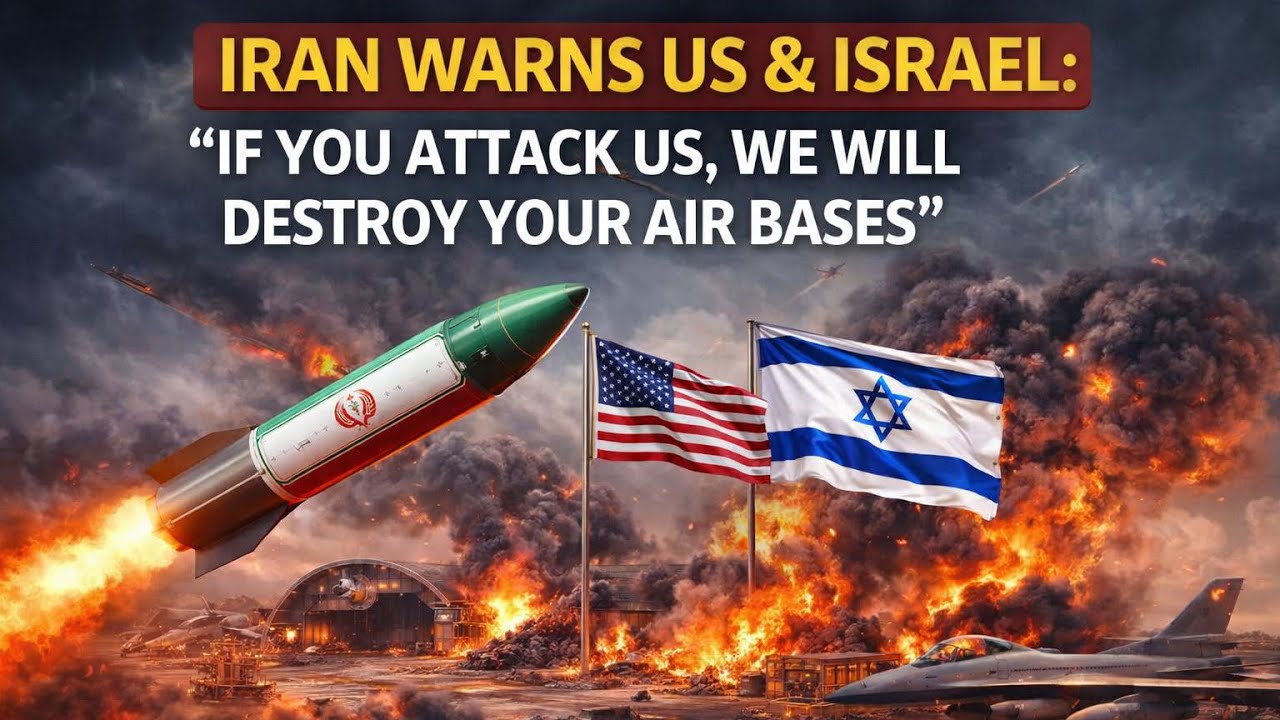 Iran Warns US & Israel: “If You Attack Us, We Will Destroy Your Air Bases”