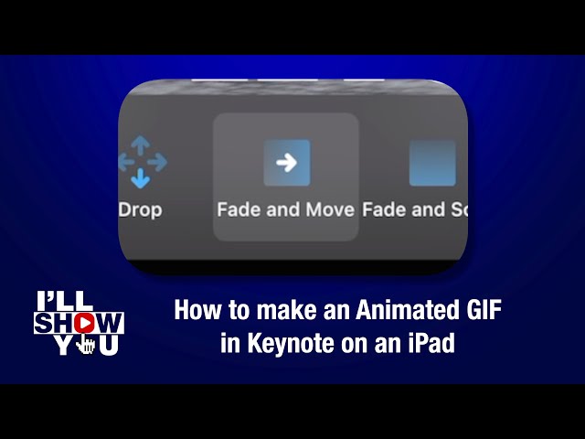 Como criar GIFs com o Keynote no iPhone, Mac e iPad - Canaltech