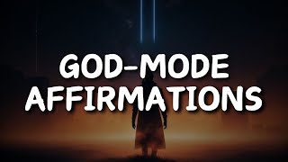 Famous I Am a God - Supernatural Powers Affirmations 🌟 God Mode Mentality Wealth