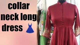 Collar neck dress ? gown ?gown design ? by fashion studio