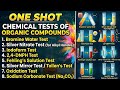 Complete Chemical Tests of Organic Compounds | One Shot Revision | Practical Chemistry