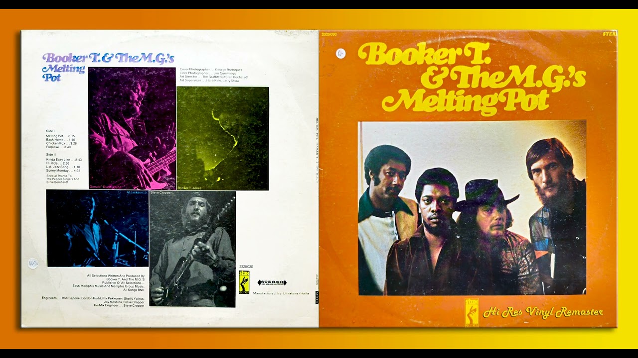 米LP Booker T &amp; The MGs Melting Pot CR00200 Craft Recordings, St /00260 Melting Pot (180g LP) – Craft Recordings
