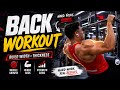 ADVANCED BACK WORKOUT FOR MEN | Full Gym Session