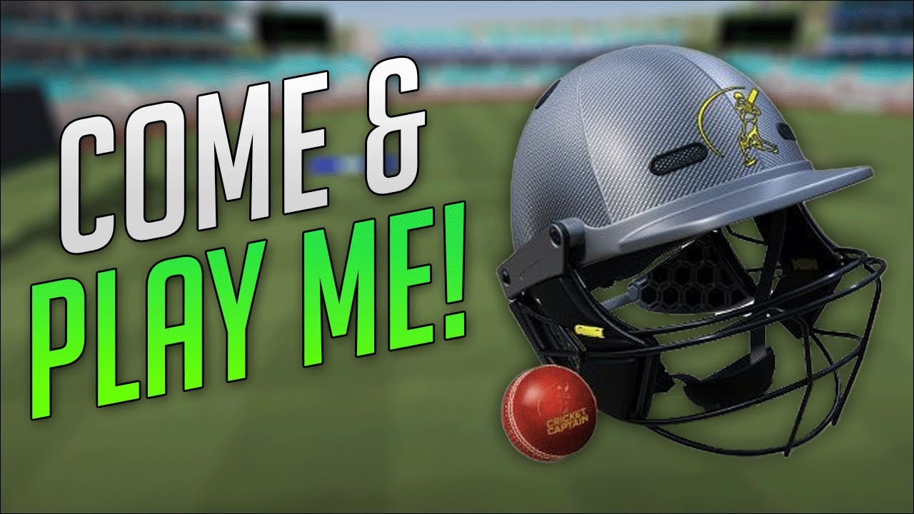 COME PLAY ME ONLINE?! 😮 Cricket Captain 2023 Road to Rank 1 YouTube