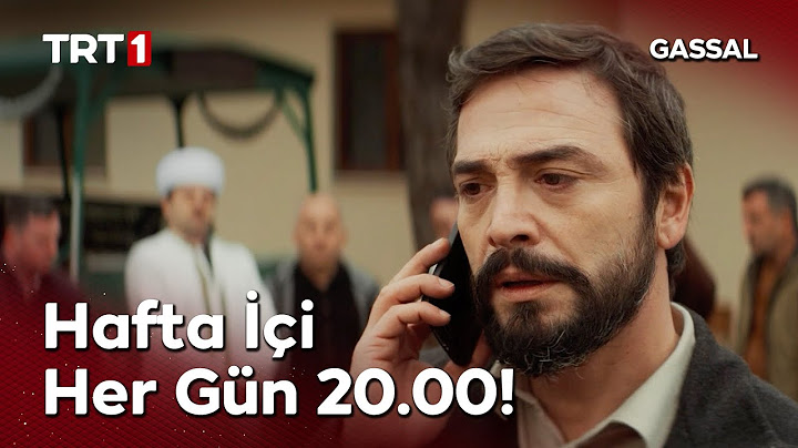 Her Bölümü Ezber Bozan #Gassal Hafta İçi Her Gün 20.00’de TRT 1’de!