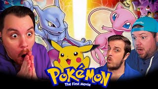 NonPokémon Fan First Time Watching Pokemon The First Movie! Group Movie REACTION