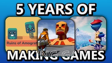 Every Game I Made in 5 Years of Gamedev