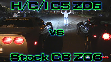 H/C/I C5 Z06 vs Stock C6 Z06