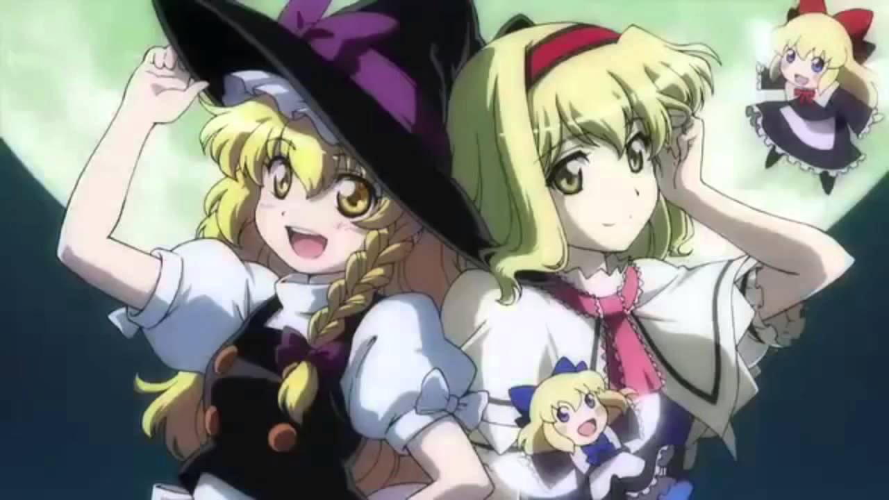 【東方MAD】凛として咲く花の如く × 幻想万華鏡［歌詞付き］