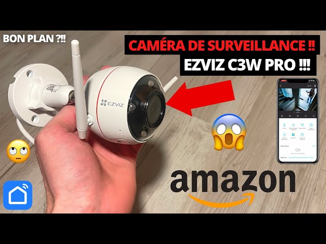Caméra Surveillance Wifi extérieure avec 30m Vision Nocturne C3WN - EZVIZ