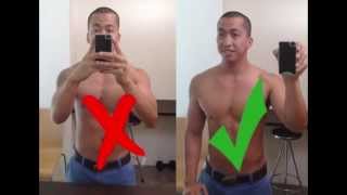 Como tirar a foto de antes e depois P90X | Treino P90X