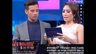 SERU ! Raffi dan Nagita vs Uya Kuya dan Astrid @ Late Night Show 25 November 2014