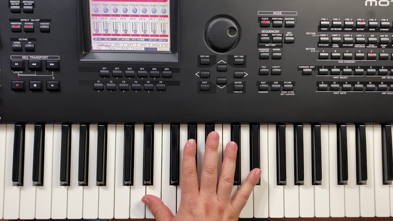 Carmen se me perdio la cadenita tutorial teclado