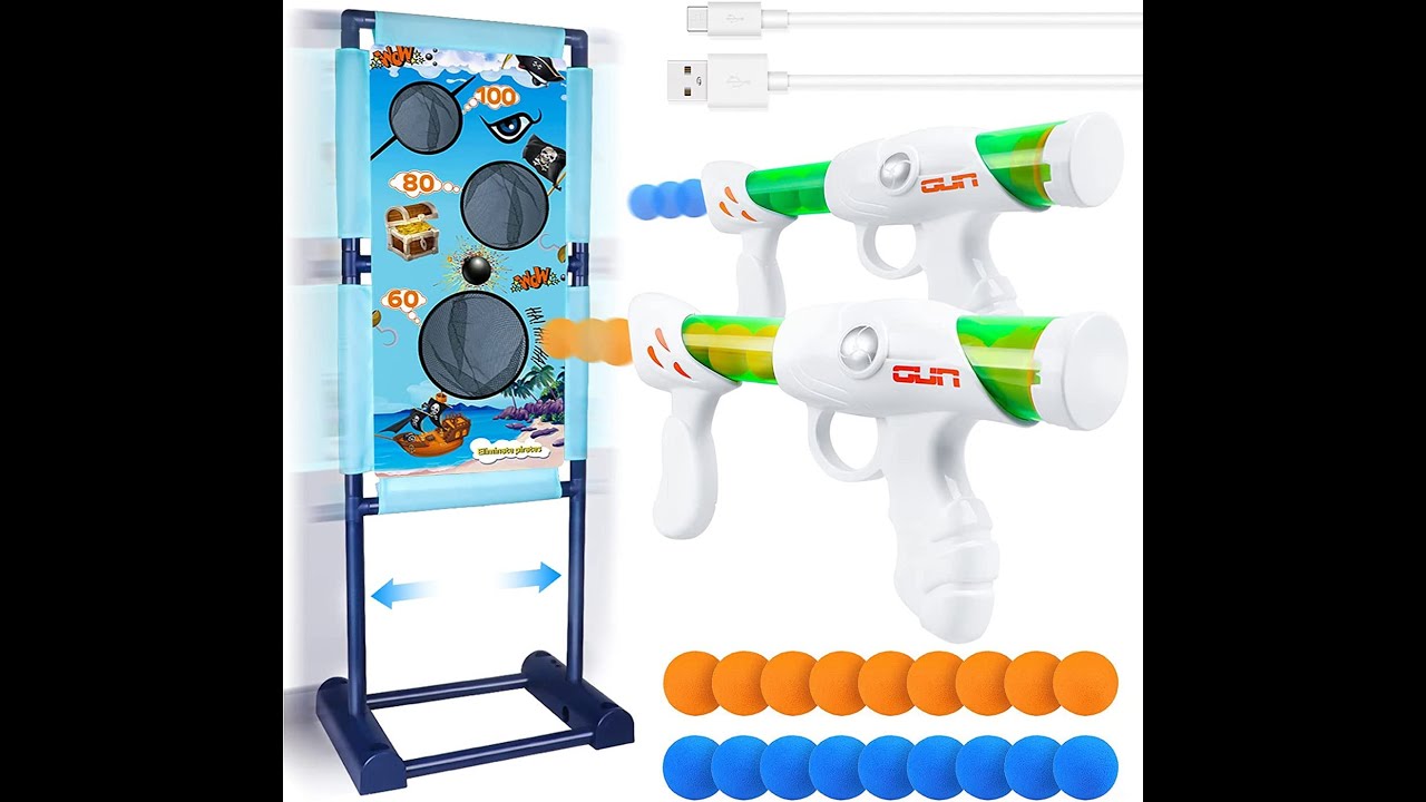 DX DA XIN Moving Shooting Targets Game Electric Scoring Target Kids Toy ...