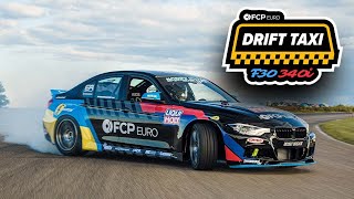 700hp F30 BMW Shreds Tires At #GRIDLIFE - Drift Taxi Season Finale