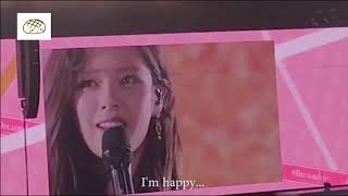190330 TWICE (트와이스) - Jeongyeon Ending Speech [Dreamday Tokyo Day 2]