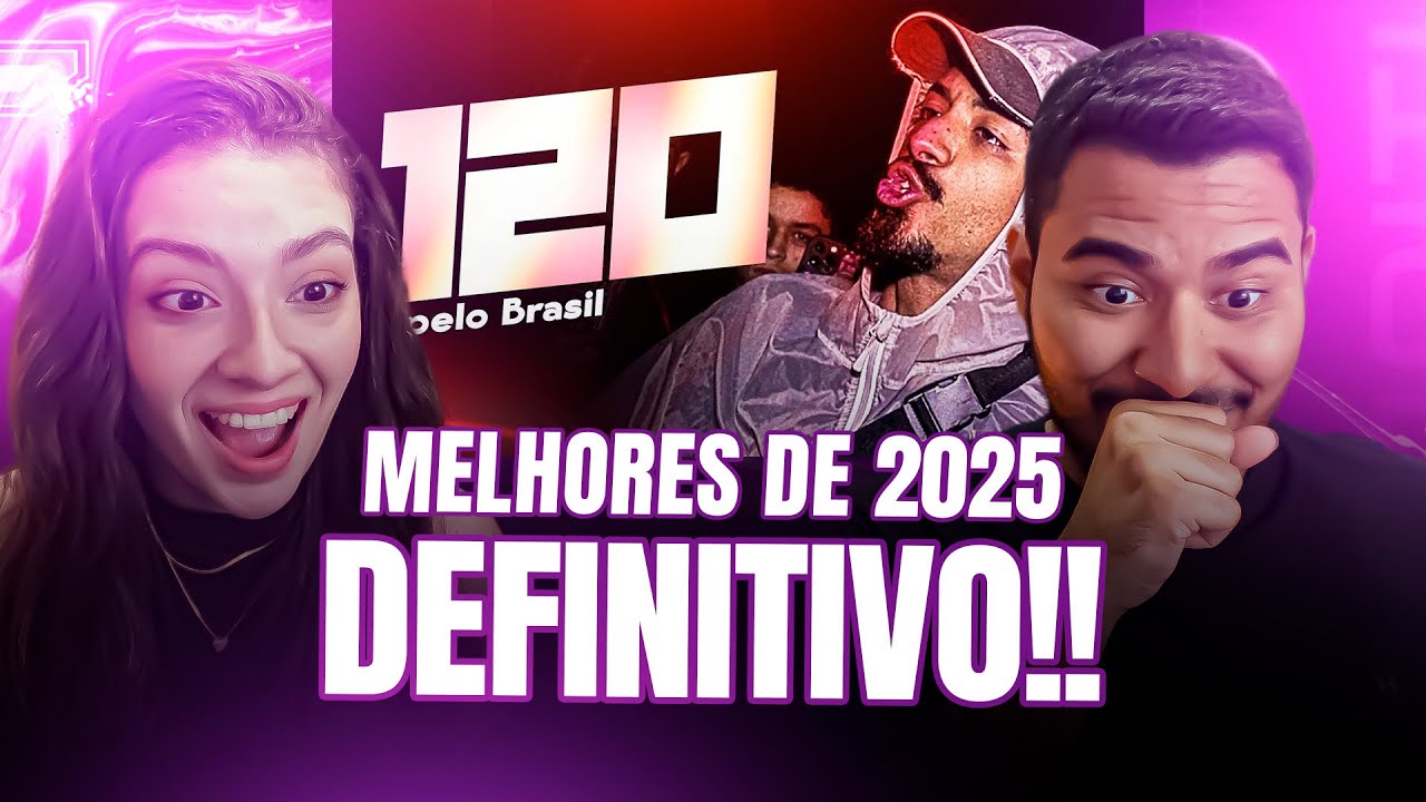 CASAL REAGE: 120 RIMAS PELO BRASIL em 2025! 🔥