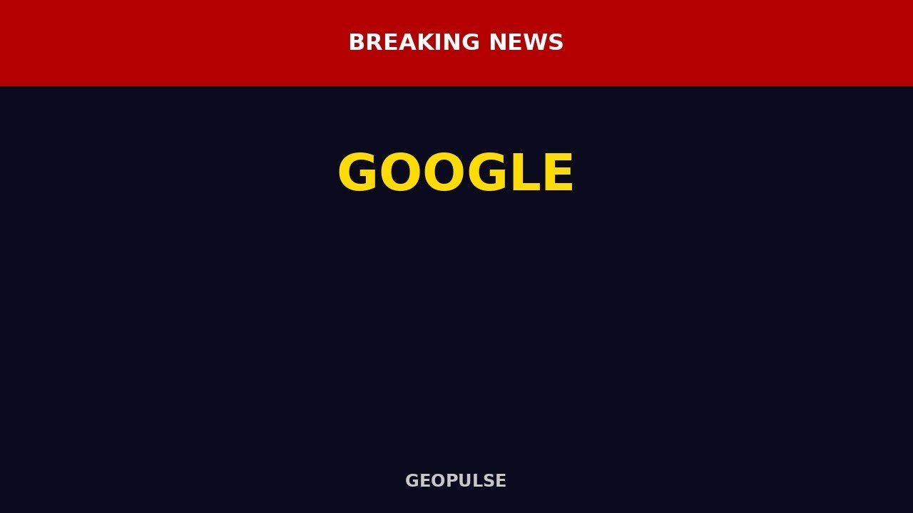 🌍 GeoPulse News | GOOGLE