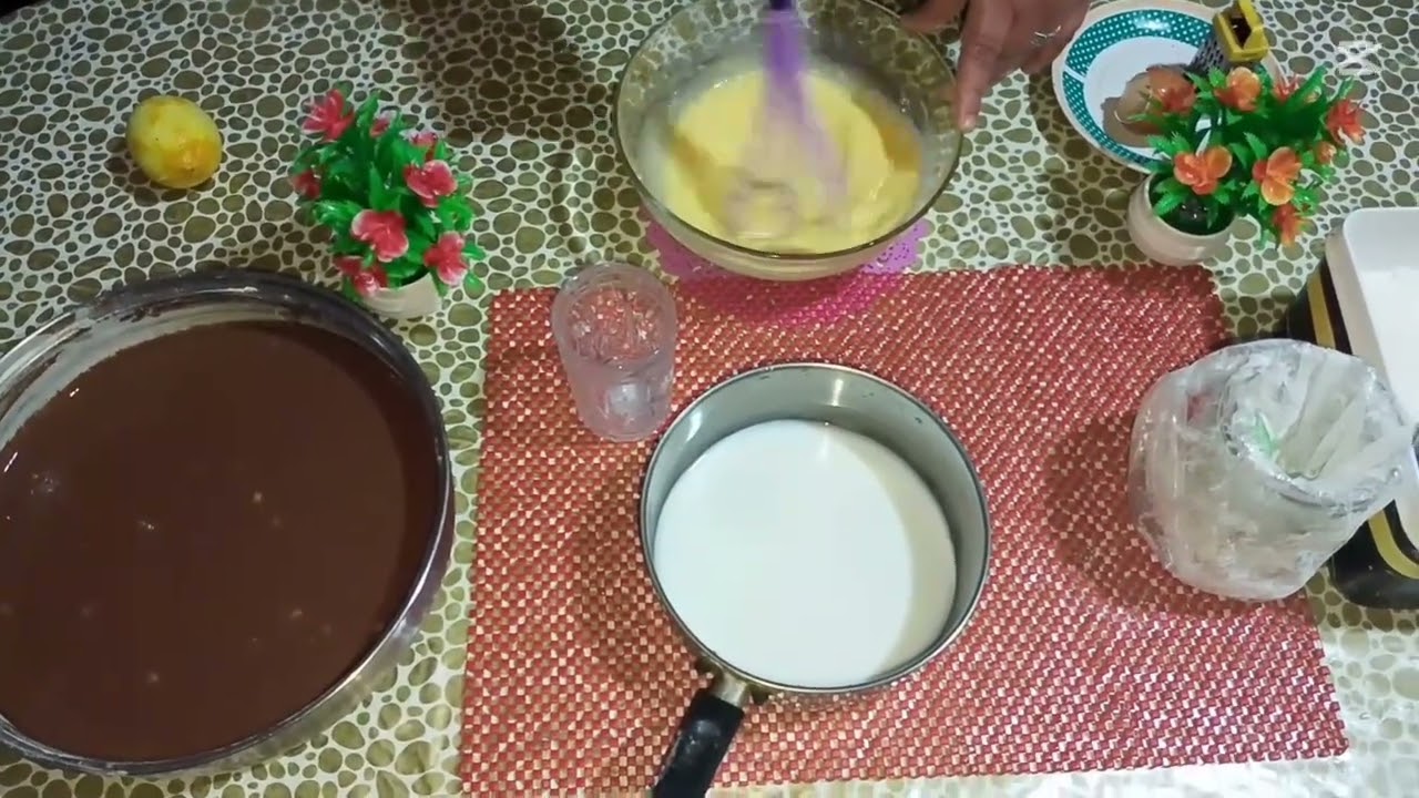 تحضير كيكة البركان المداق ميمكنش 😋شحال لذيذة 