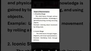 Bruner Cognitive Developmentsl Theory 22/5/26