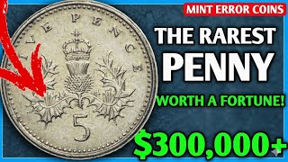 Most Valuable British 5 Pence Coins | UK Rare Coins | Top 5 5p Coins?