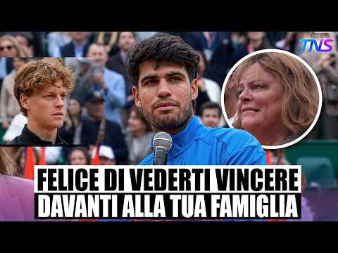 Video Alcaraz si rivolge direttamente a Sinner dopo la sconfitta ed emoziona tutti: Sono felice per te