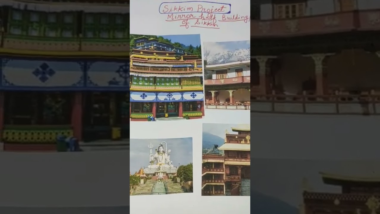 Sikkim project for kids 