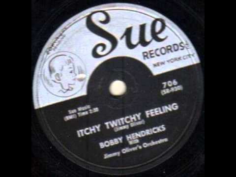 BOBBY HENDRICKS  Itchy Twitchy Feeling  rare 78  1958